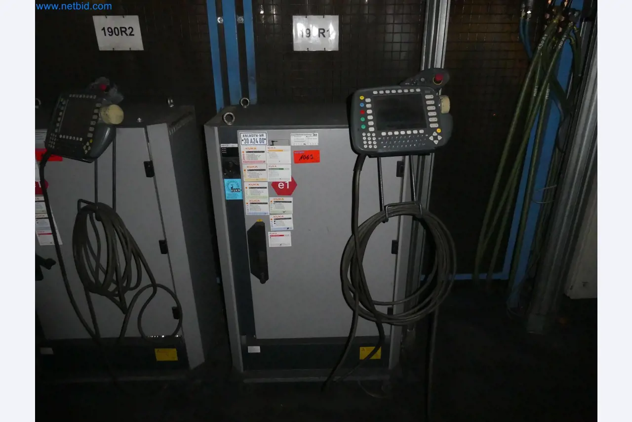 Robots, welding equipment and assembly accessories from the automotive industry-75