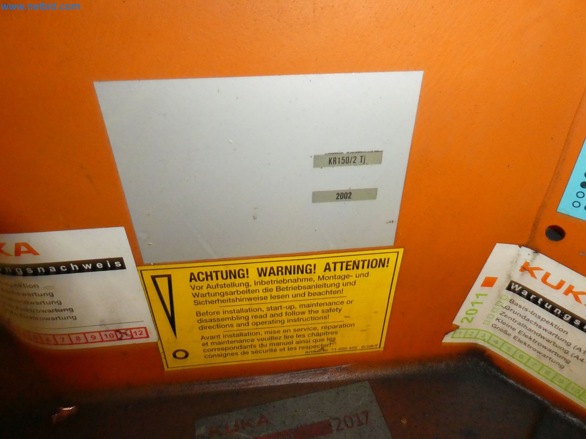 Robots, welding equipment and assembly accessories from the automotive industry-80