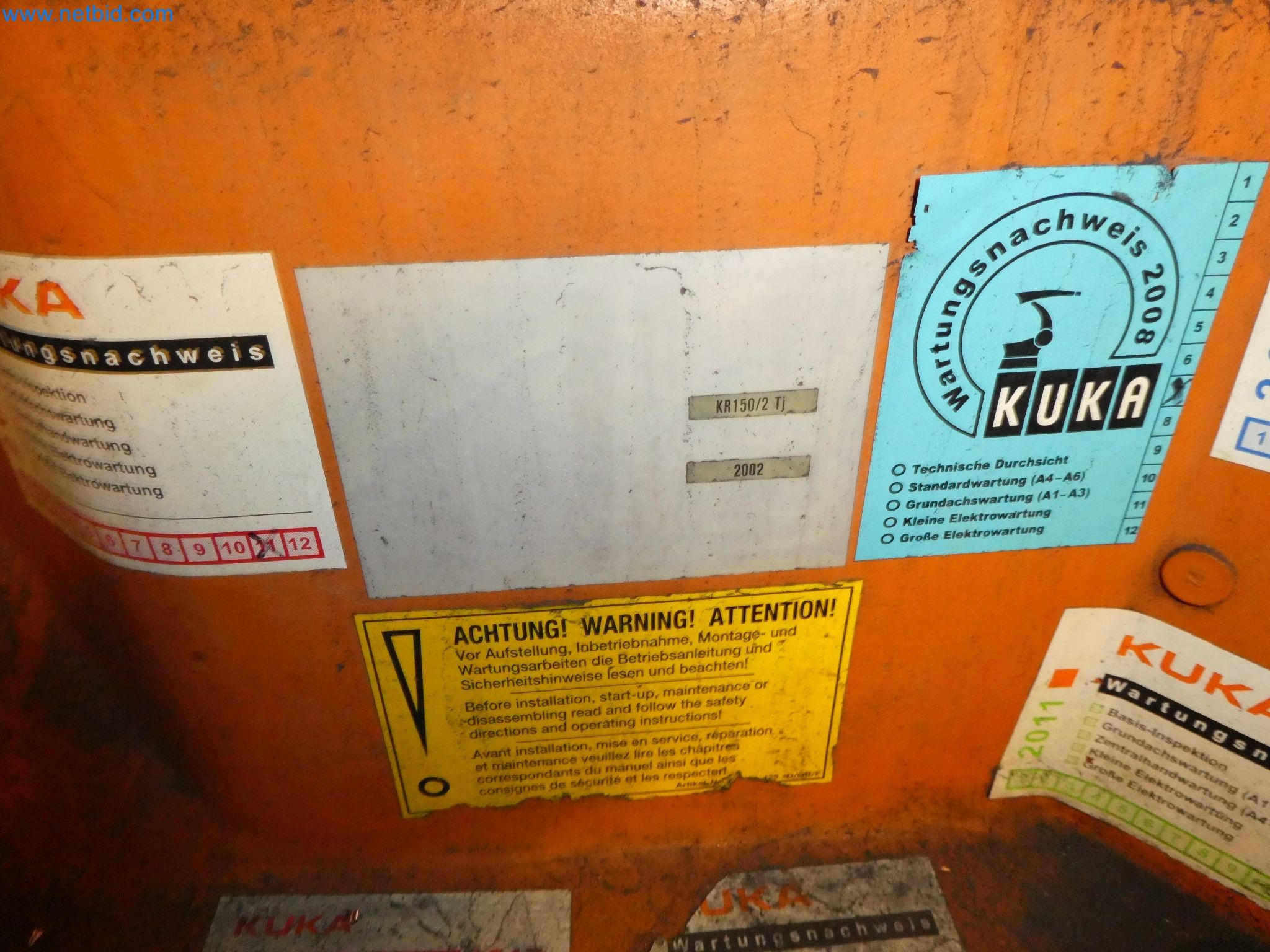 Robots, welding equipment and assembly accessories from the automotive industry-85