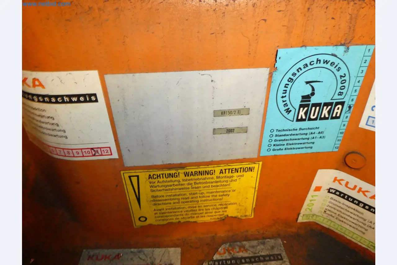 Robots, welding equipment and assembly accessories from the automotive industry-85