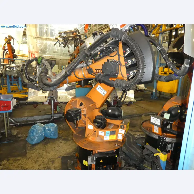 Robots, welding equipment and assembly accessories from the automotive industry-96