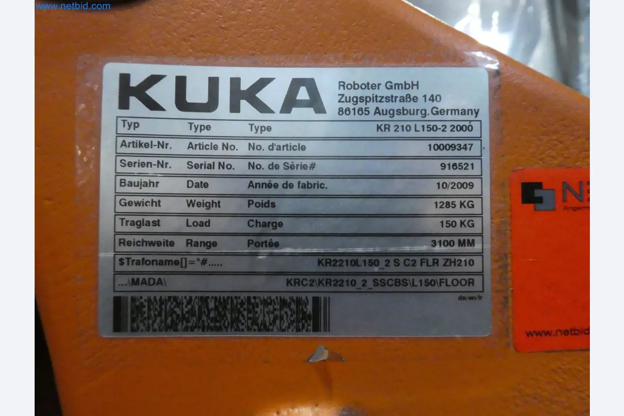 Robots, welding equipment and assembly accessories from the automotive industry-17