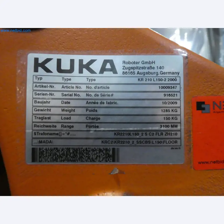 Robots, welding equipment and assembly accessories from the automotive industry-17