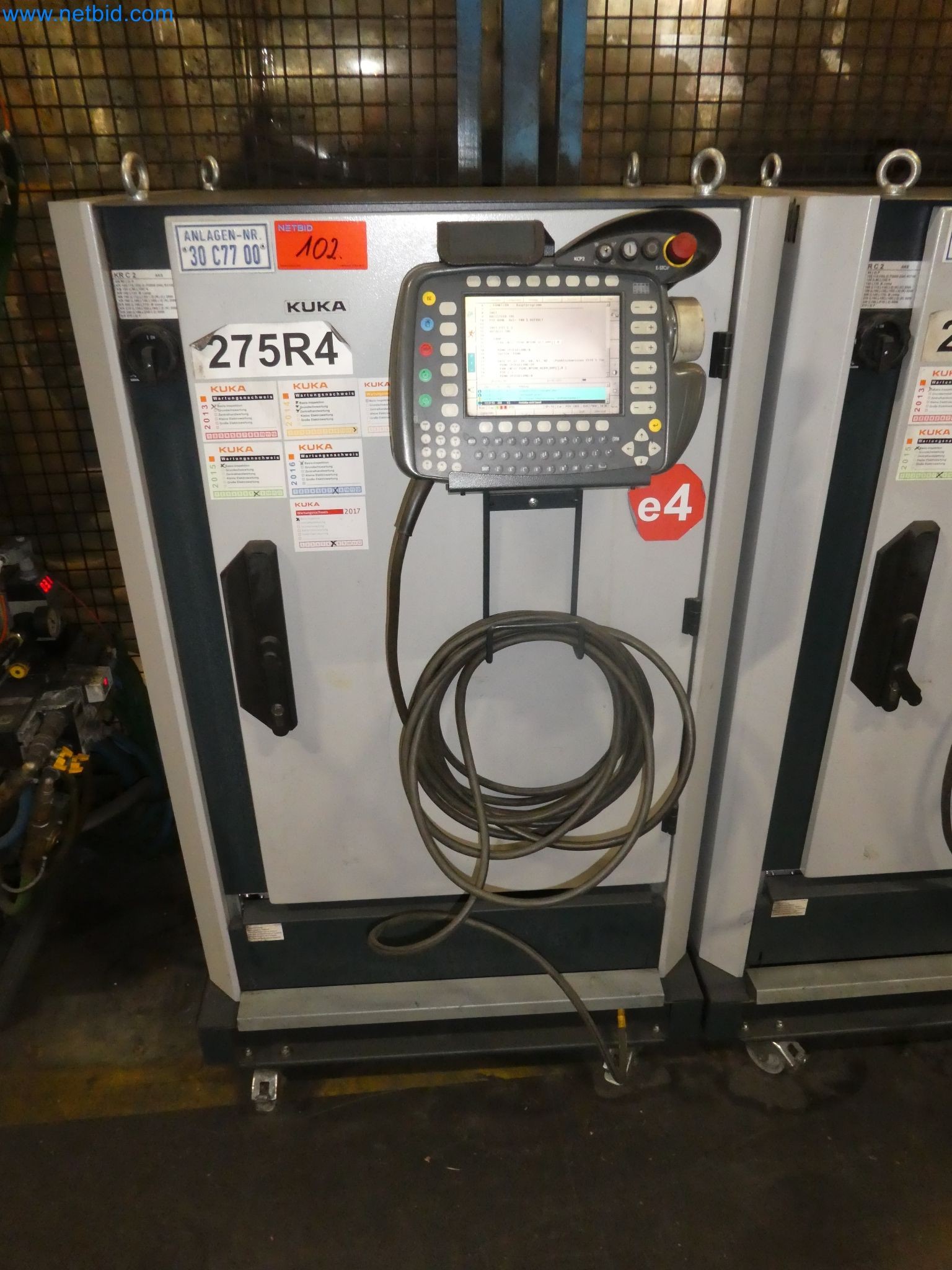 Robots, welding equipment and assembly accessories from the automotive industry-1