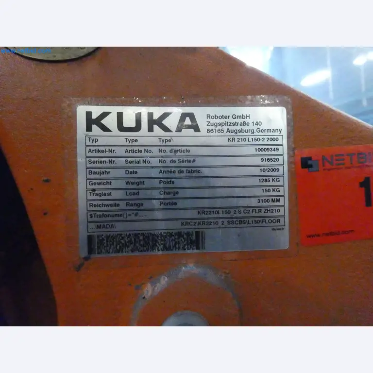 Robots, welding equipment and assembly accessories from the automotive industry-45