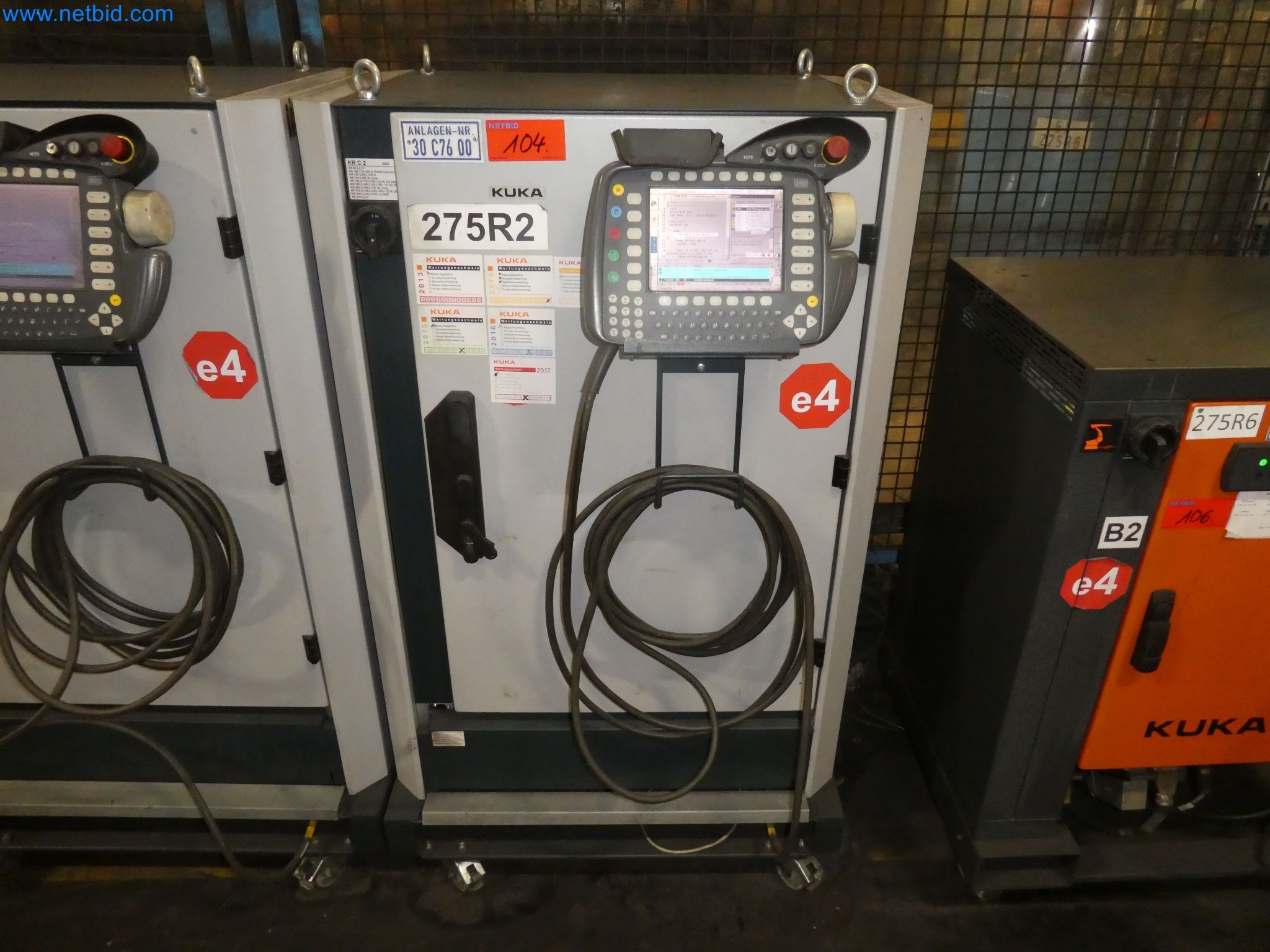 Robots, welding equipment and assembly accessories from the automotive industry-4