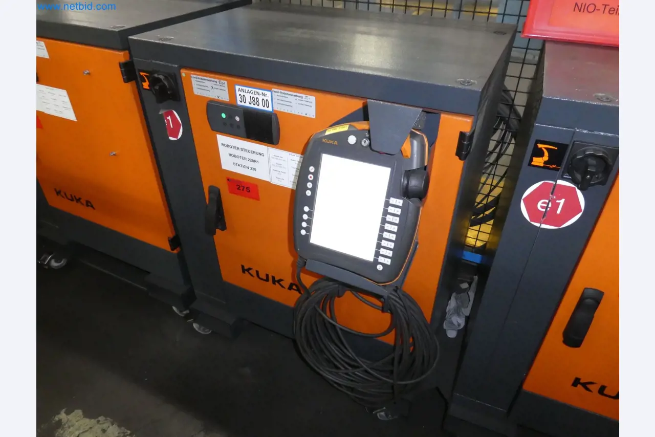 Robots, welding equipment and assembly accessories from the automotive industry-75