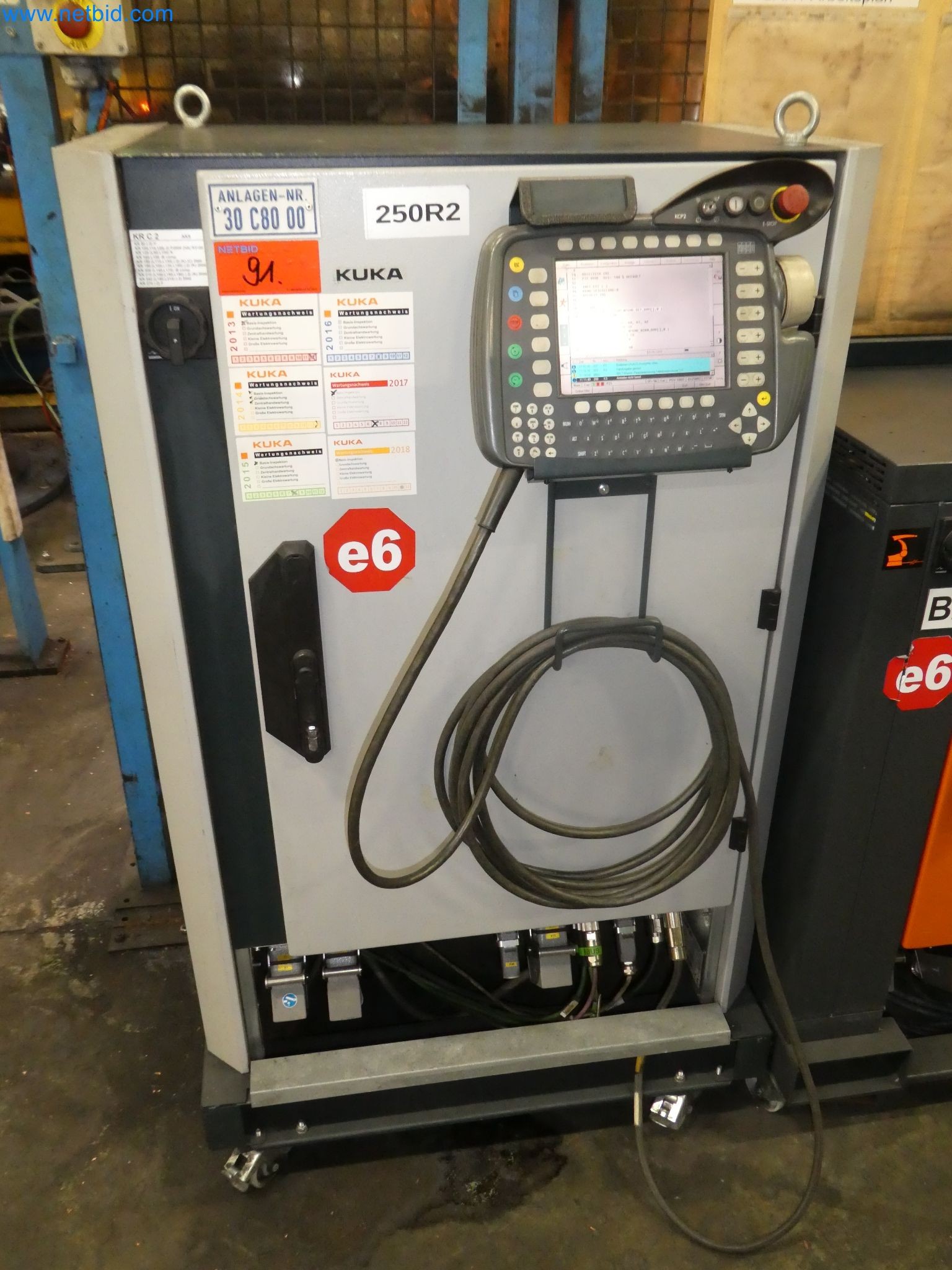 Robots, welding equipment and assembly accessories from the automotive industry-97