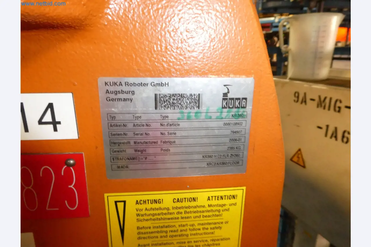 Robots, welding equipment and assembly accessories from the automotive industry-27