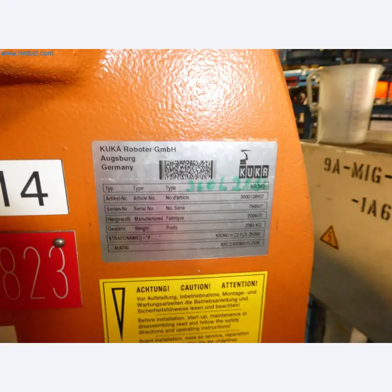 Robots, welding equipment and assembly accessories from the automotive industry-27