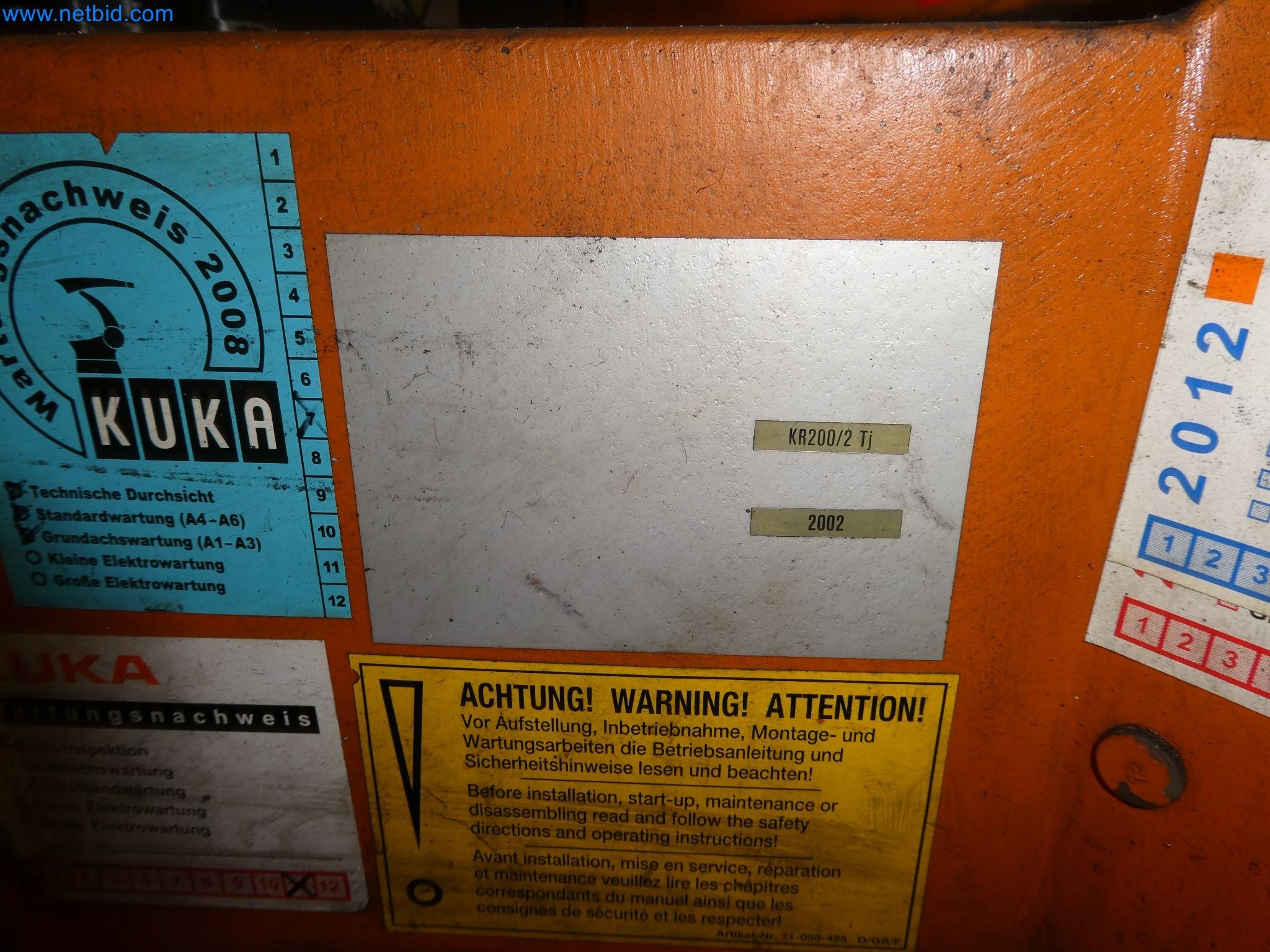 Robots, welding equipment and assembly accessories from the automotive industry-9