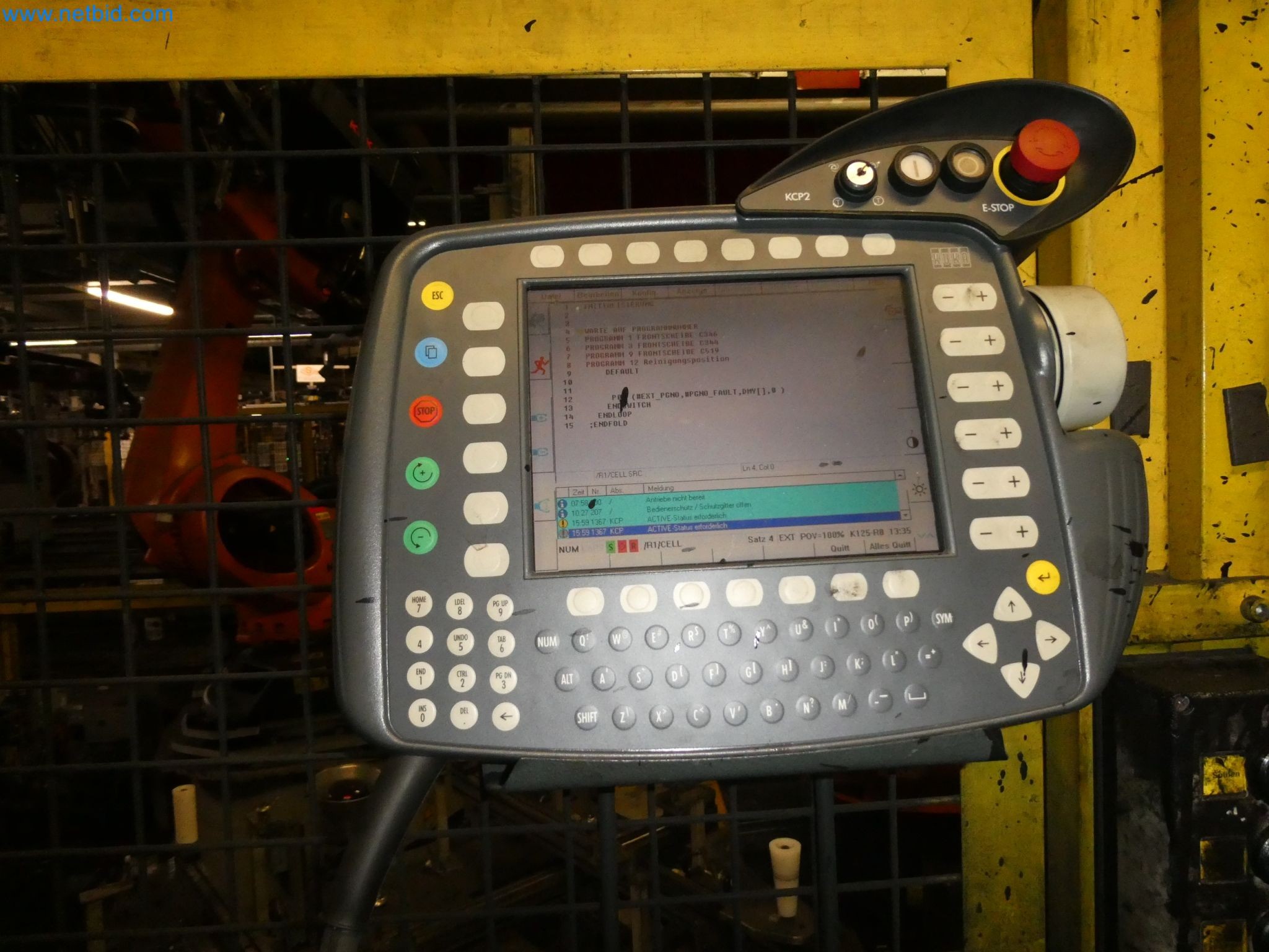 Robots, welding equipment and assembly accessories from the automotive industry-10