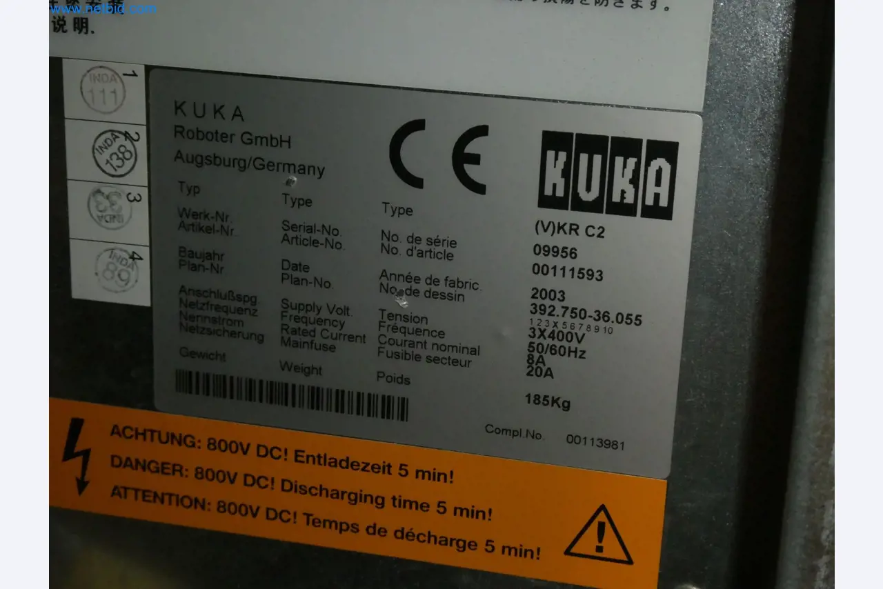 Robots, welding equipment and assembly accessories from the automotive industry-137