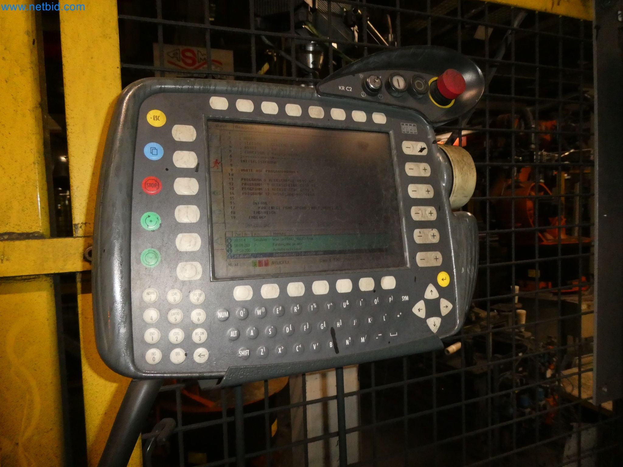 Robots, welding equipment and assembly accessories from the automotive industry-73