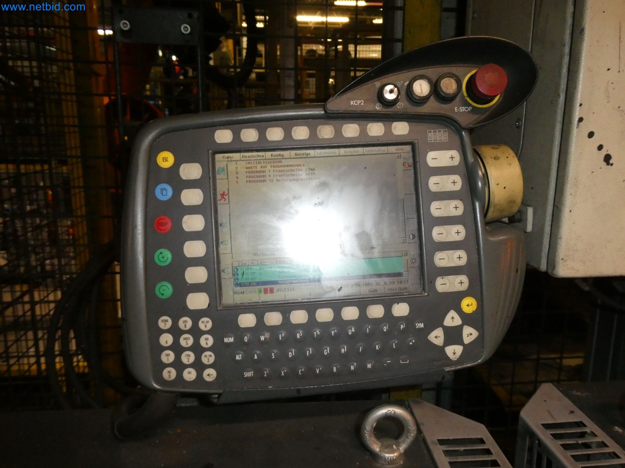 Robots, welding equipment and assembly accessories from the automotive industry-95