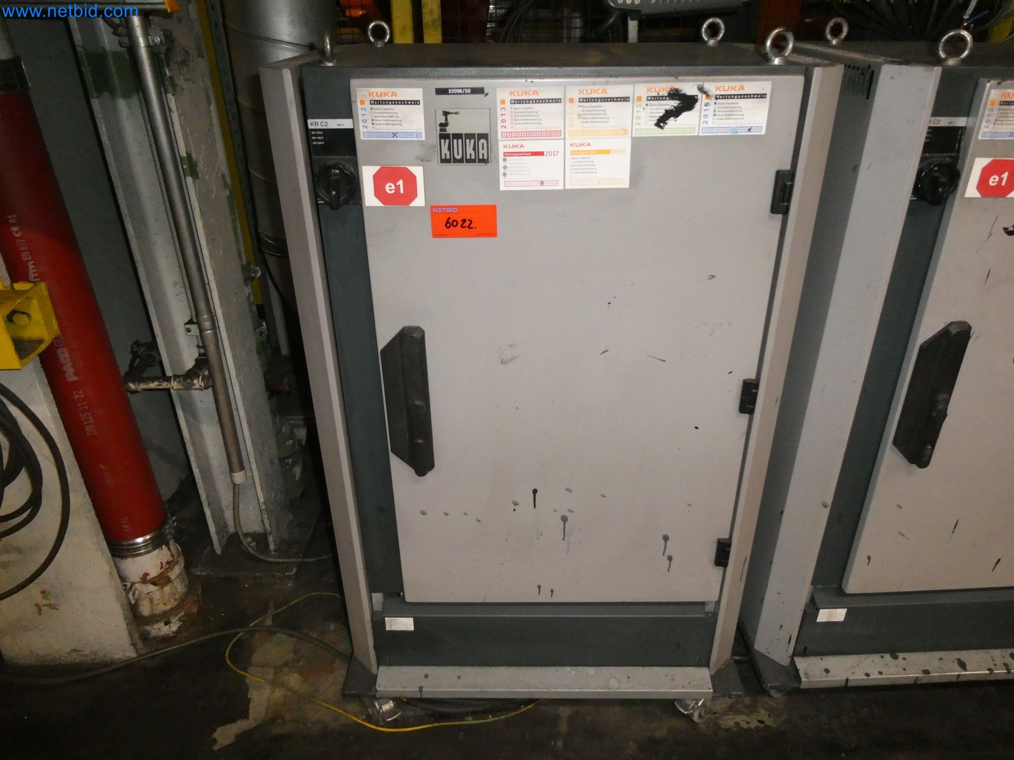 Robots, welding equipment and assembly accessories from the automotive industry-96