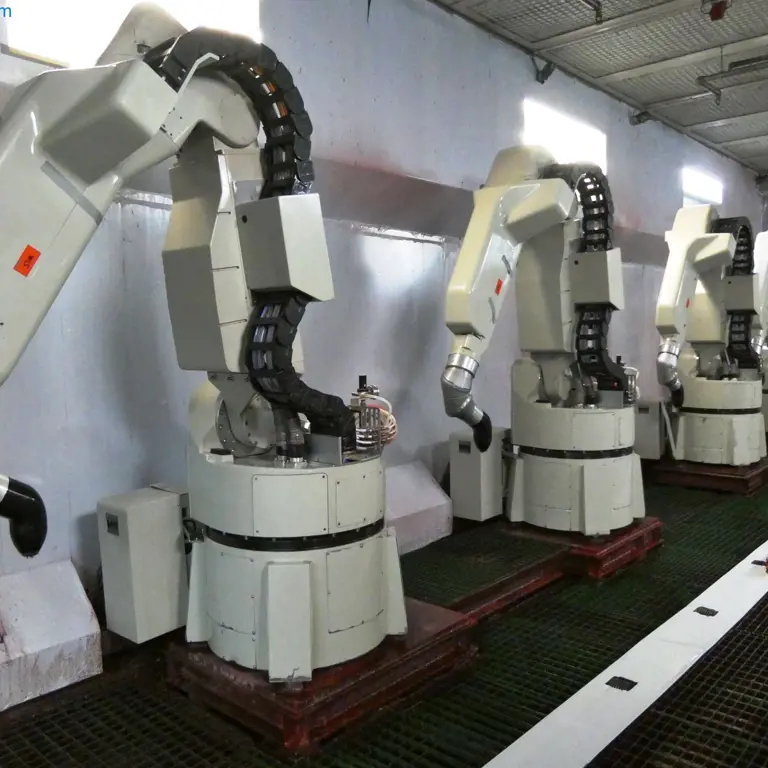 8 6osý malovací robot DÜRR