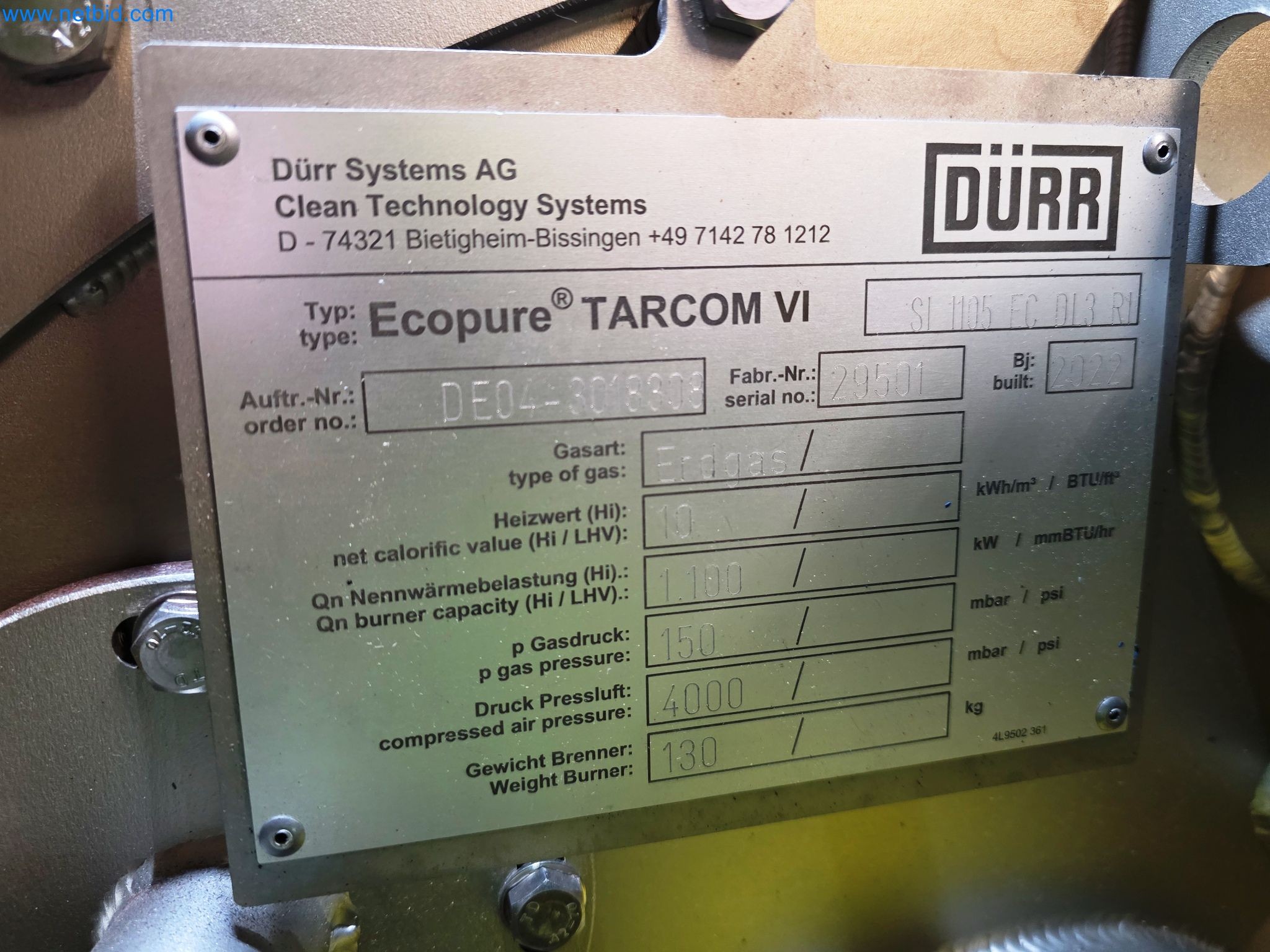 Thermal post-combustion systems from the automotive industry-10
