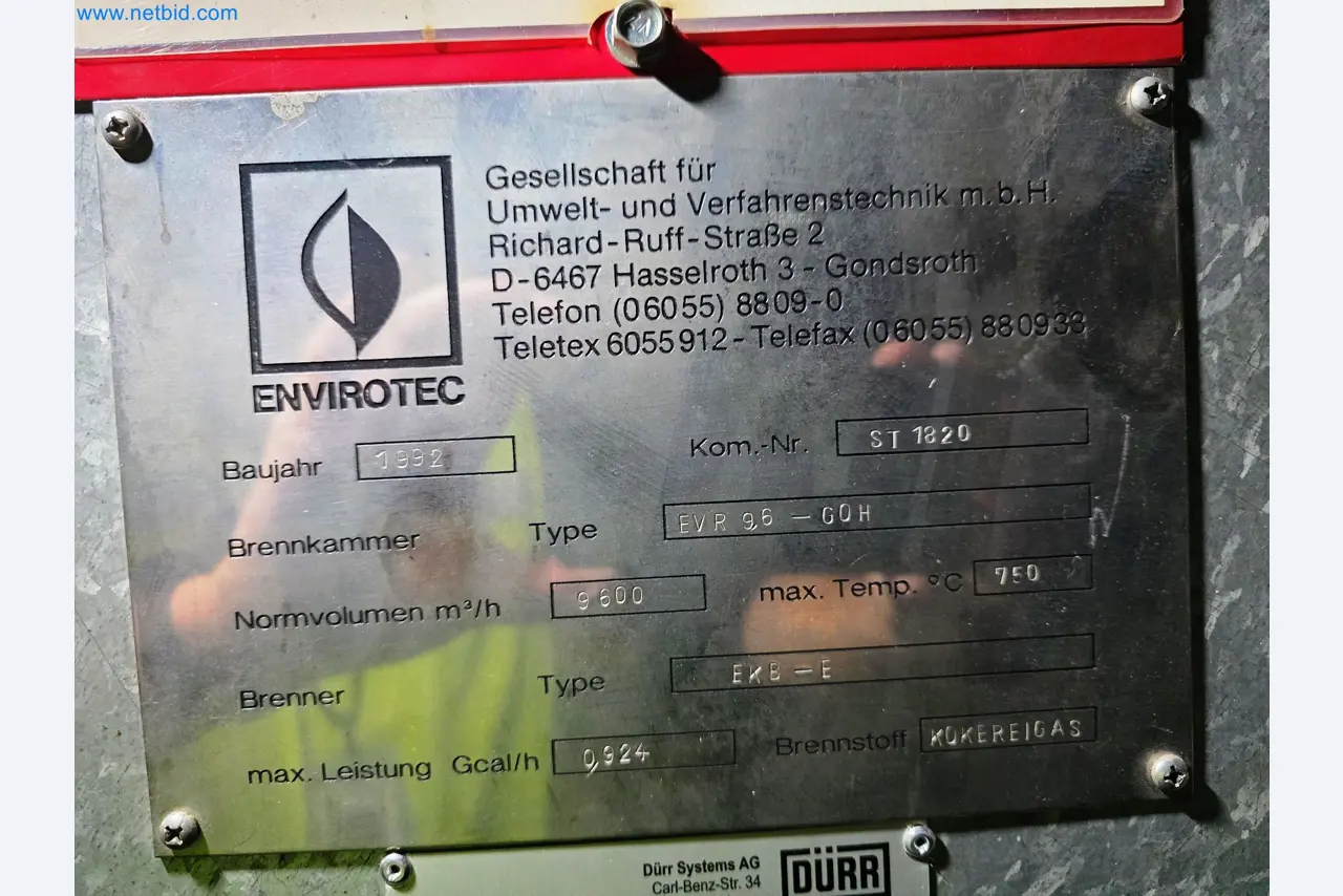 Thermal post-combustion systems from the automotive industry-2