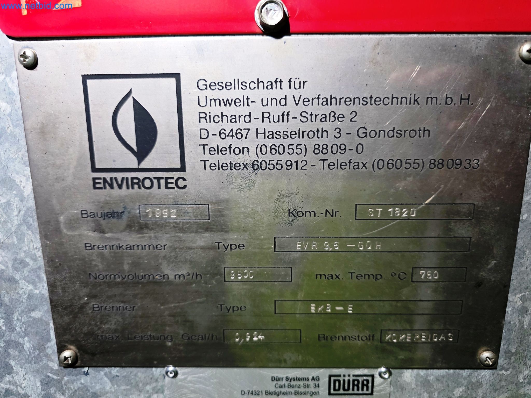 Thermal post-combustion systems from the automotive industry-4