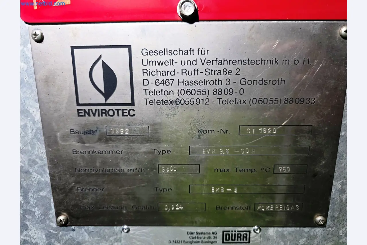 Thermal post-combustion systems from the automotive industry-4