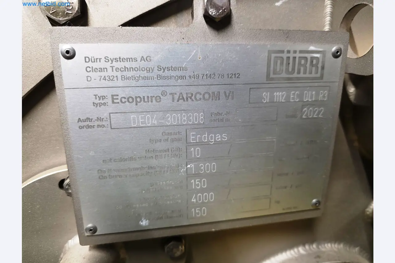Postcombustion thermique de l'industrie automobile-3