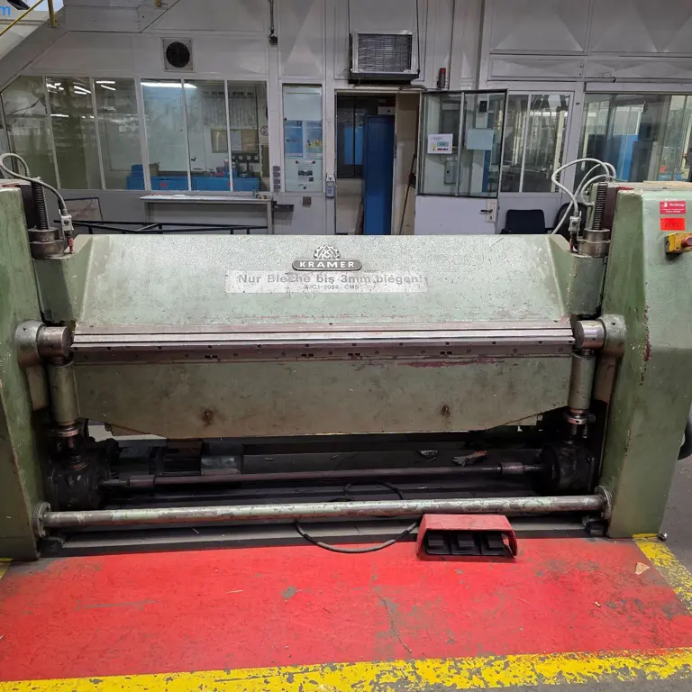 Schwenkbiegemaschine Kramer AMUT III 2000/3