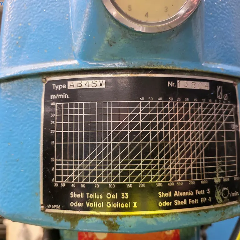 Säulenbohrmaschine Alzmetall AB4SV