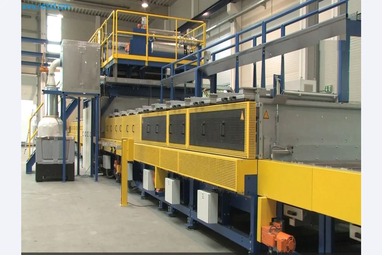 Verkauf einer neuwertigen Pulverbeschichtungs- und Sicherheitsglasanlage (Ausstellungsmaschine)-9