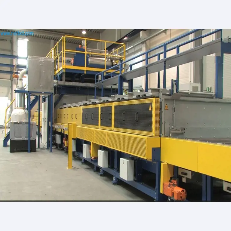 Verkauf einer neuwertigen Pulverbeschichtungs- und Sicherheitsglasanlage (Ausstellungsmaschine)-9