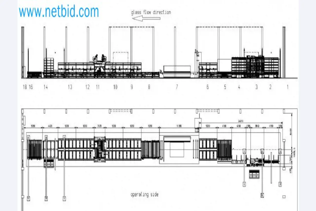 Verkauf einer neuwertigen Pulverbeschichtungs- und Sicherheitsglasanlage (Ausstellungsmaschine)-12