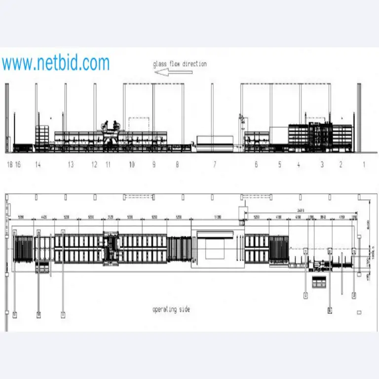 Verkauf einer neuwertigen Pulverbeschichtungs- und Sicherheitsglasanlage (Ausstellungsmaschine)-12