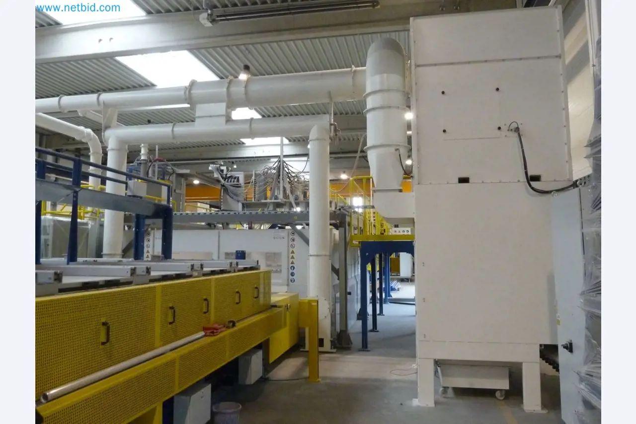 Verkauf einer neuwertigen Pulverbeschichtungs- und Sicherheitsglasanlage (Ausstellungsmaschine)-23