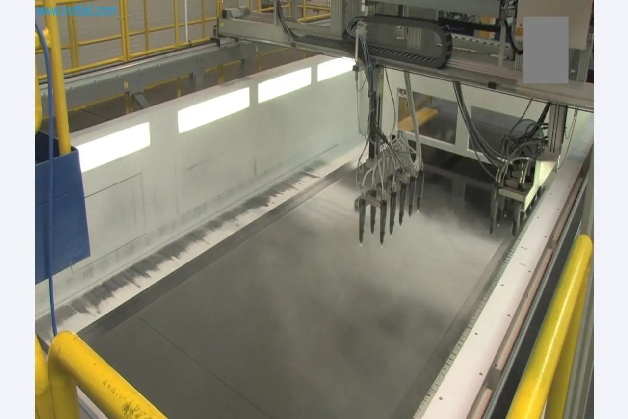 Verkauf einer neuwertigen Pulverbeschichtungs- und Sicherheitsglasanlage (Ausstellungsmaschine)-24