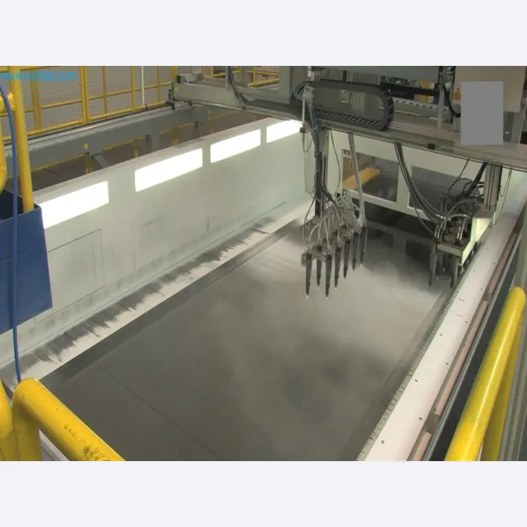 Verkauf einer neuwertigen Pulverbeschichtungs- und Sicherheitsglasanlage (Ausstellungsmaschine)-24
