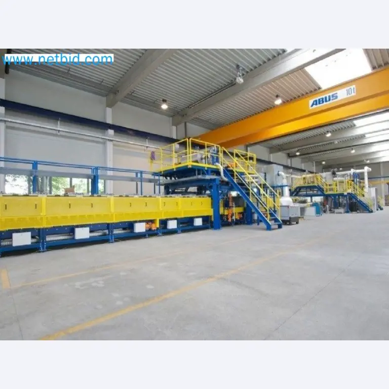 Verkauf einer neuwertigen Pulverbeschichtungs- und Sicherheitsglasanlage (Ausstellungsmaschine)-1