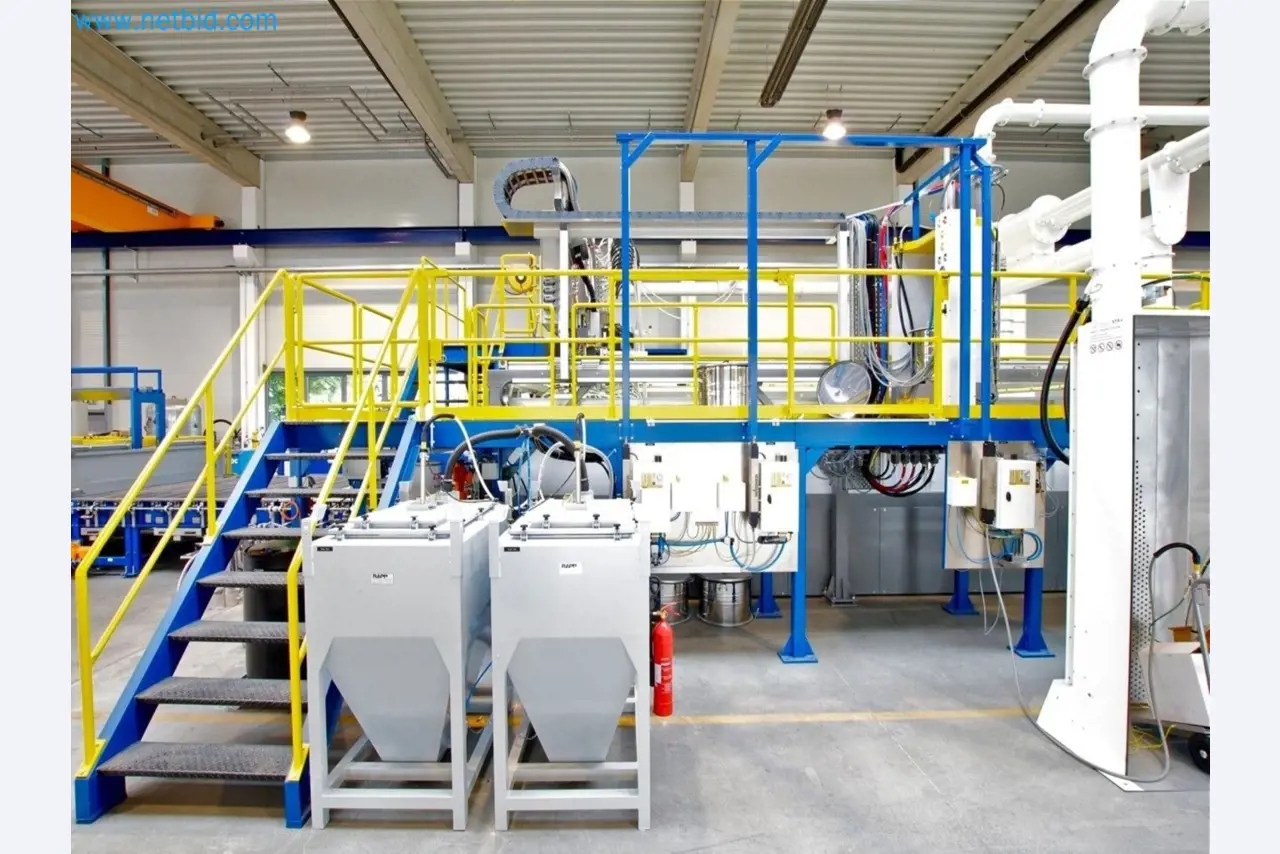 Verkauf einer neuwertigen Pulverbeschichtungs- und Sicherheitsglasanlage (Ausstellungsmaschine)-33