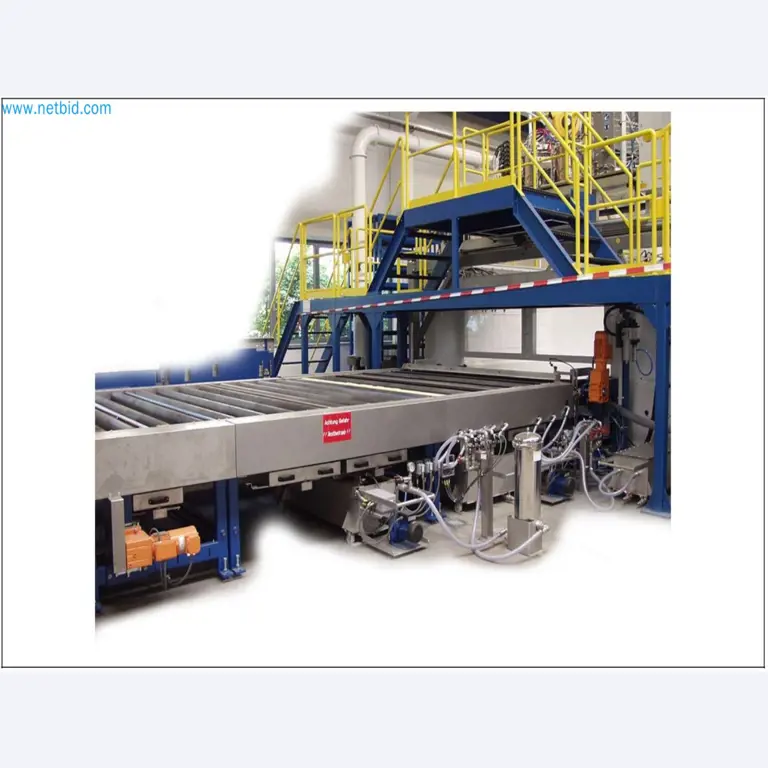 Verkauf einer neuwertigen Pulverbeschichtungs- und Sicherheitsglasanlage (Ausstellungsmaschine)-34