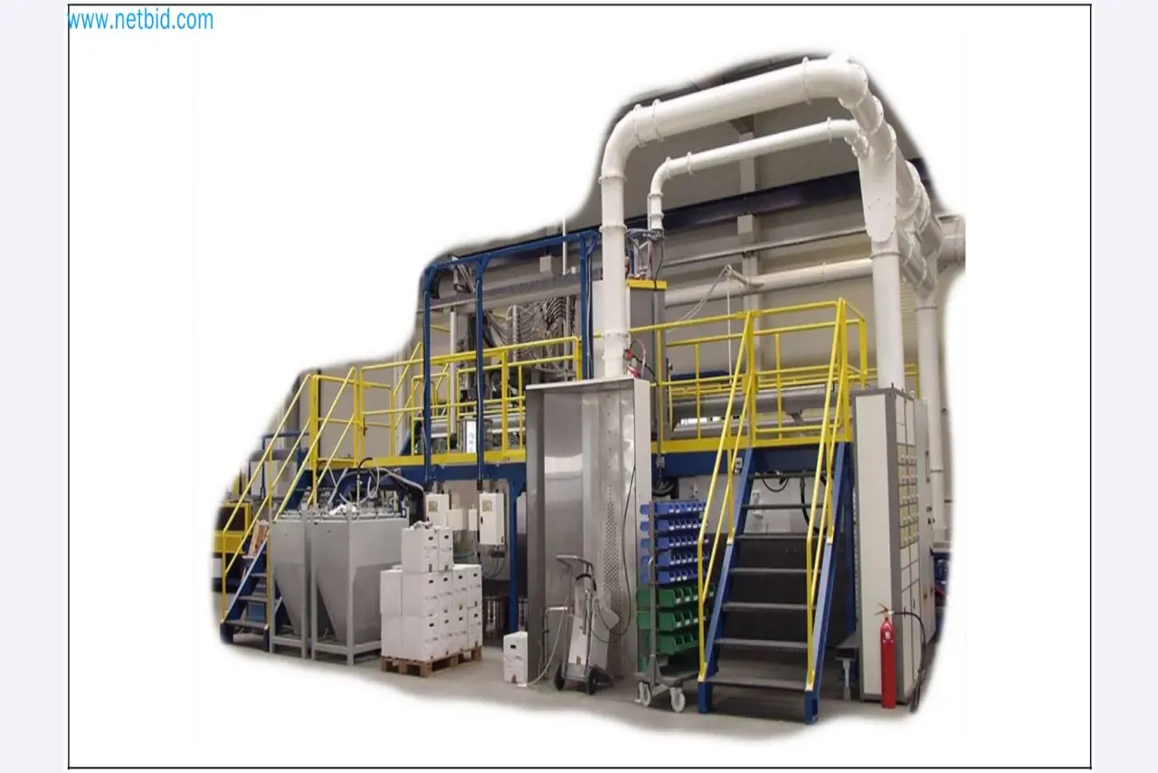 Verkauf einer neuwertigen Pulverbeschichtungs- und Sicherheitsglasanlage (Ausstellungsmaschine)-35