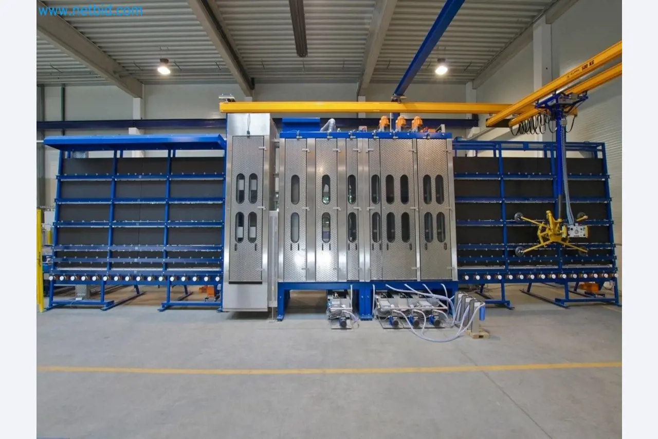 Verkauf einer neuwertigen Pulverbeschichtungs- und Sicherheitsglasanlage (Ausstellungsmaschine)-36