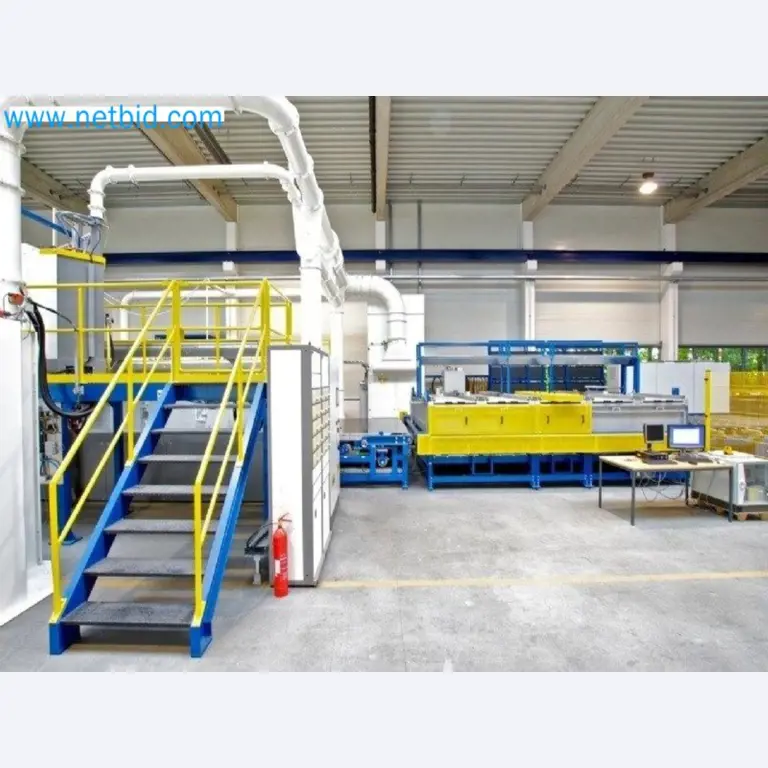 Verkauf einer neuwertigen Pulverbeschichtungs- und Sicherheitsglasanlage (Ausstellungsmaschine)-2