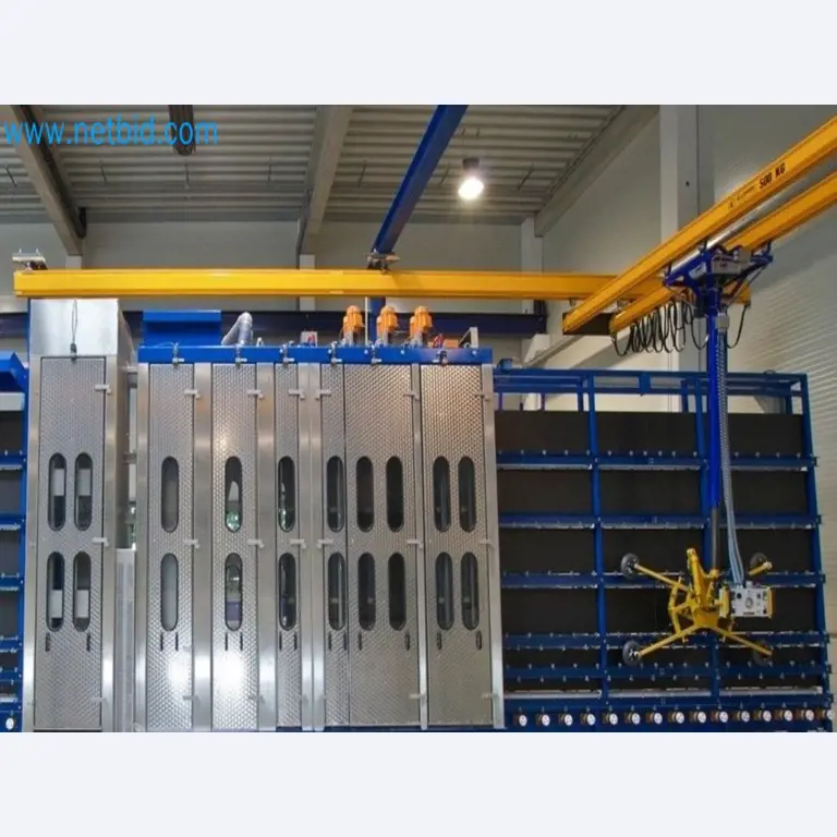 Verkauf einer neuwertigen Pulverbeschichtungs- und Sicherheitsglasanlage (Ausstellungsmaschine)-46