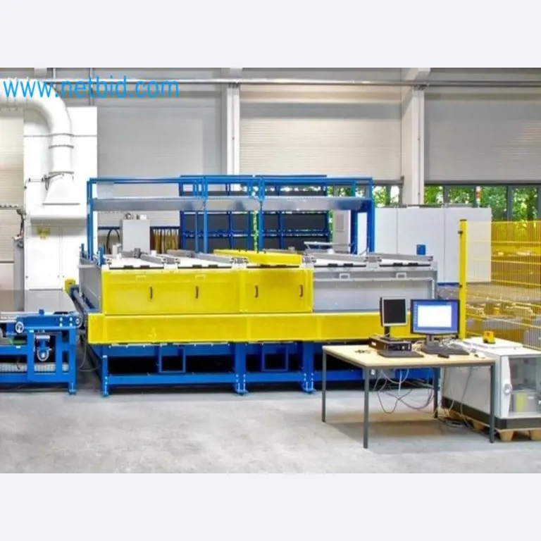 Verkauf einer neuwertigen Pulverbeschichtungs- und Sicherheitsglasanlage (Ausstellungsmaschine)-3