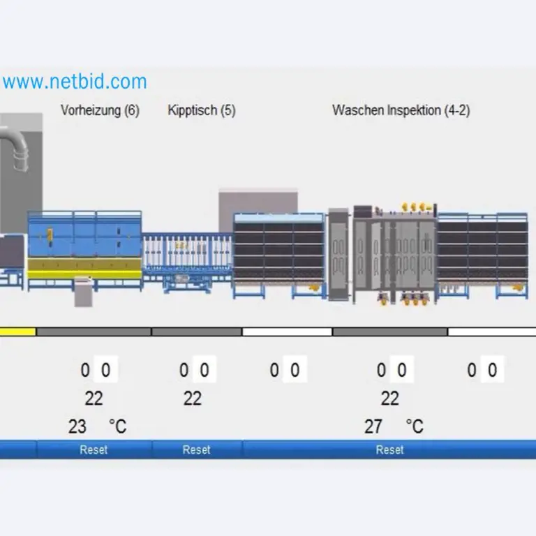 Verkauf einer neuwertigen Pulverbeschichtungs- und Sicherheitsglasanlage (Ausstellungsmaschine)-49