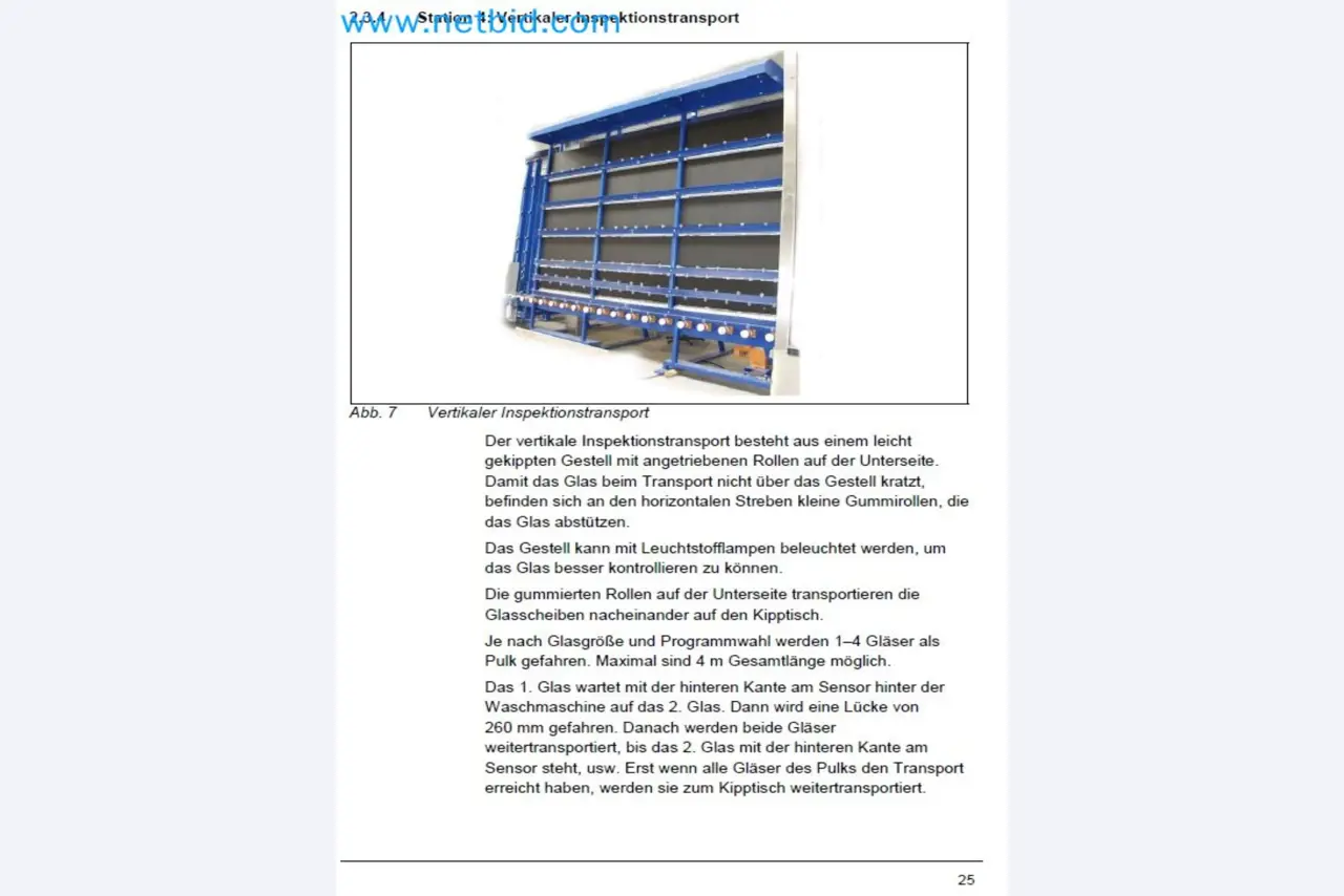 Verkauf einer neuwertigen Pulverbeschichtungs- und Sicherheitsglasanlage (Ausstellungsmaschine)-58