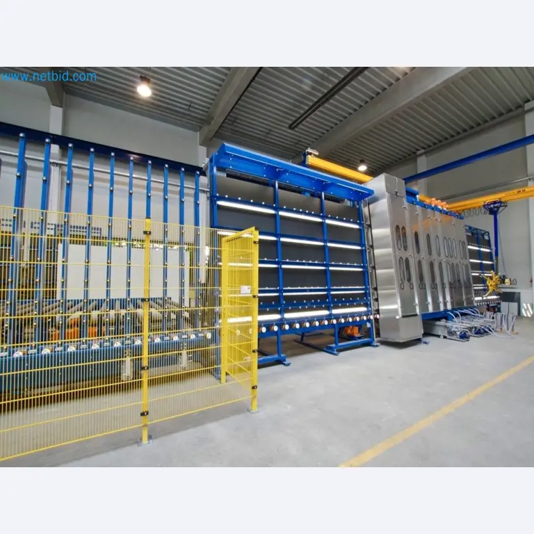 Verkauf einer neuwertigen Pulverbeschichtungs- und Sicherheitsglasanlage (Ausstellungsmaschine)-5