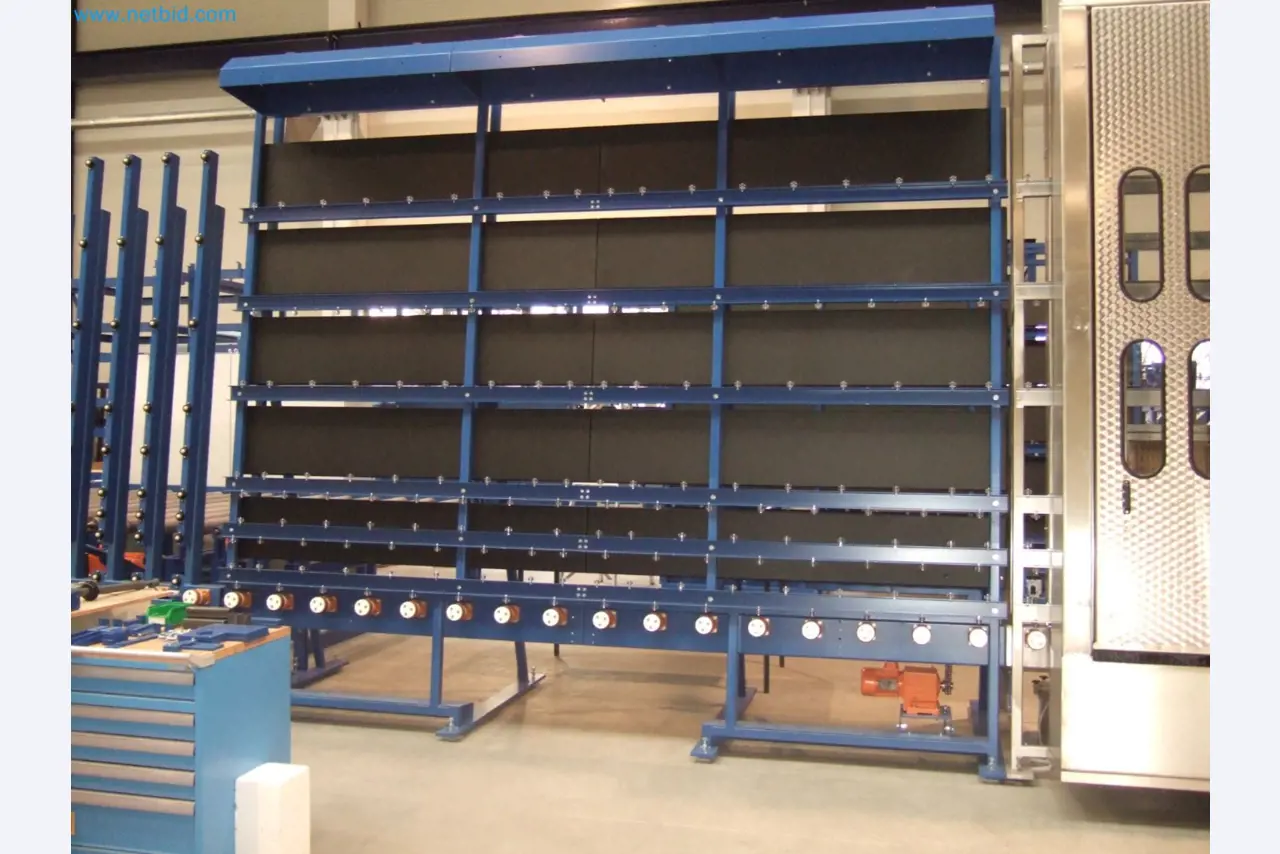 Verkauf einer neuwertigen Pulverbeschichtungs- und Sicherheitsglasanlage (Ausstellungsmaschine)-7