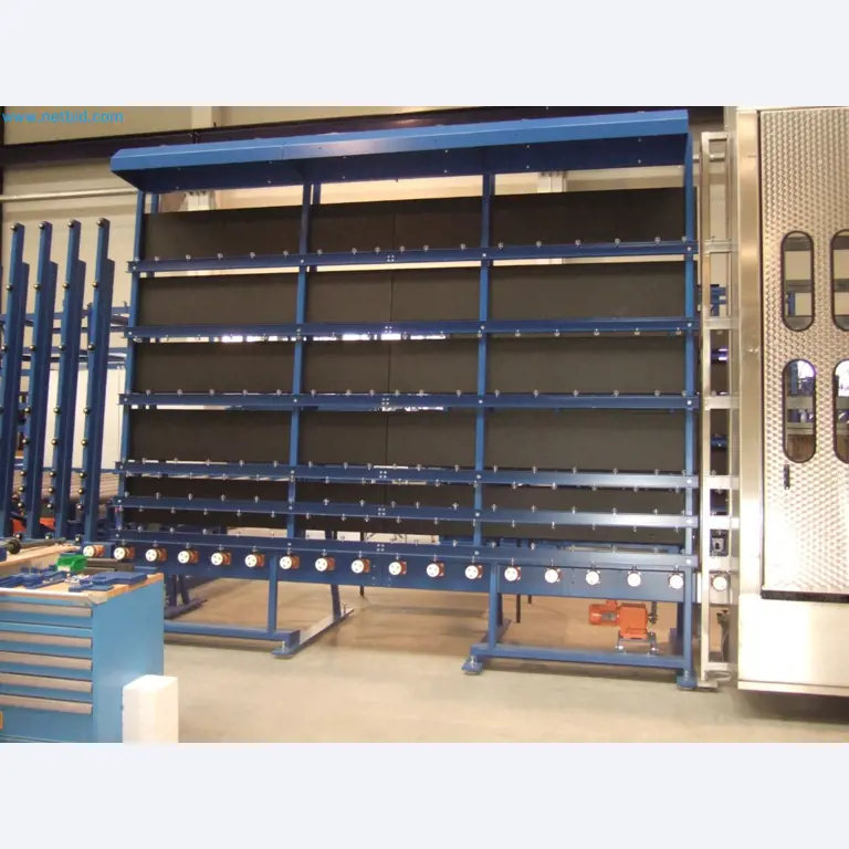 Verkauf einer neuwertigen Pulverbeschichtungs- und Sicherheitsglasanlage (Ausstellungsmaschine)-7