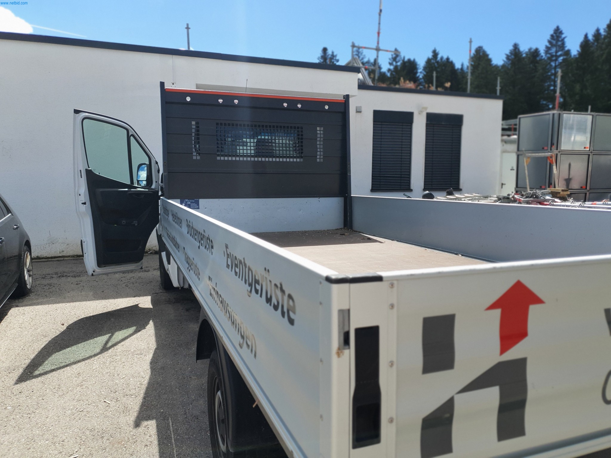 Gerüstmaterial mit Zubehör, Bauaufzug, Büro- und Edelstahlkücheneinrichtung, Bürocontainer und Bauzubehör-14