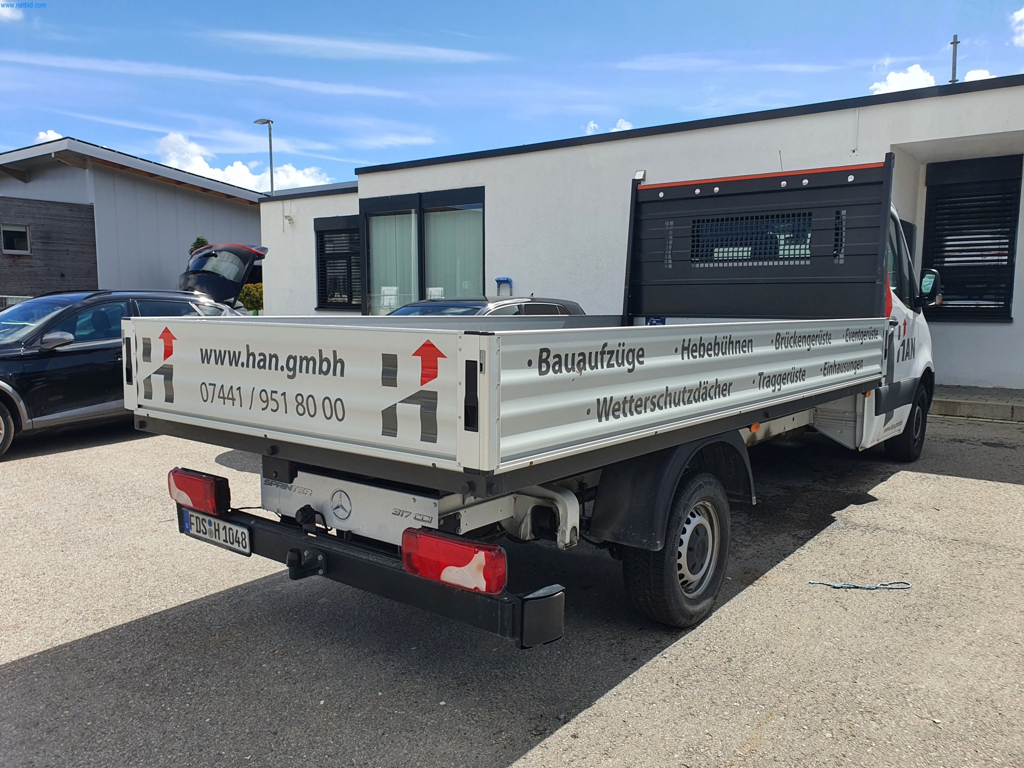 Gerüstmaterial mit Zubehör, Bauaufzug, Büro- und Edelstahlkücheneinrichtung, Bürocontainer und Bauzubehör-5